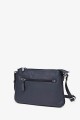LOURA - ZEVENTO Sac bandoulière en cuir de vachette - Marine