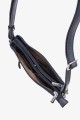 LOURA - ZEVENTO Sac bandoulière en cuir de vachette - Marine