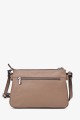 LOURA - ZEVENTO Sac bandoulière en cuir de vachette - Ecorce