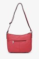 AURELA - ZEVENTO Shoulder bag cowhide leather - Red