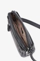 ELLO - ZEVENTO Shoulder bag cowhide leather - Black