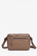 ELLO - ZEVENTO Sac bandoulière en cuir de vachette - Ecorce