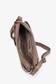 ELLO - ZEVENTO Sac bandoulière en cuir de vachette - Ecorce