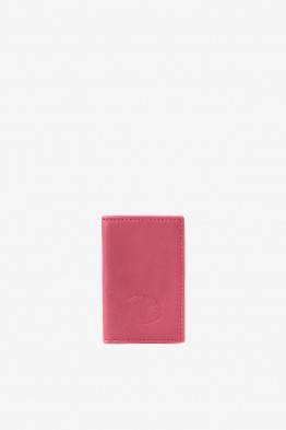 Leather card holder SF6001- SF6001-L-VTS1 Pink - La Sellerie Française