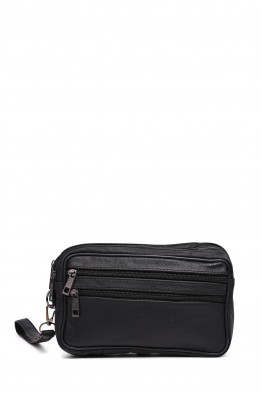 KJ8690 Leather hand pouch