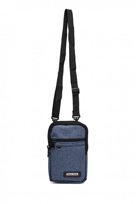 Sacoche pochette textile KJ8070 : couleur:Marine (Navy)