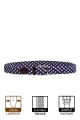ZSP-357-VT01 Braided elastic belt - Multicolor