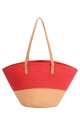 YQ-63 Straw style bag : Color:Red