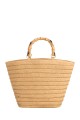 YQ-66 Straw style bag : Color:Gold