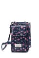H-04 Sweet & Candy textile shoulder wallet / bag : colour:Navy