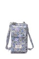 H-04 Sweet & Candy textile shoulder wallet / bag : colour:Lilac