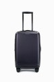 ELITE PURE MATE Polycabonate suitcase E2121 : colour:Bleu Nuit, Size:CABINE (55CM)