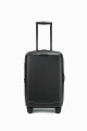 ELITE PURE MATE Polycabonate suitcase E2121 : colour:Black Out, Size:CABINE (55CM)