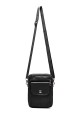 Split Leather crossbody bag KJ86715 : colour:Black