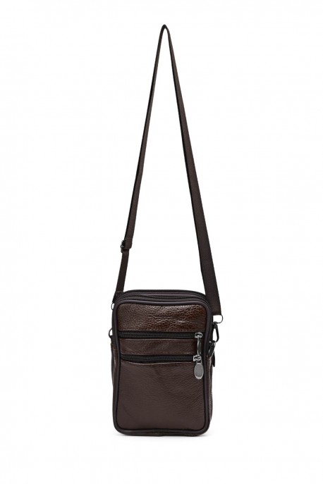 Leather crossbody bag - Phone size KJ6812