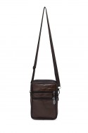 Leather crossbody bag - Phone size KJ6812