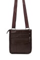 KJ86718 Split leather reporter bag : colour:Brown