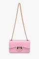 Jelly Candy PVC bag with sliding strap LX10001 : colour:Pink