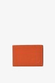 Leather card holder SF6006B - La Sellerie Française : colour:Orange