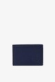 Leather card holder SF6006B - La Sellerie Française : colour:Bleu Nuit