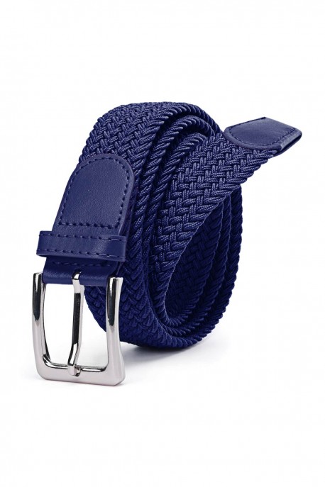 ZSP-357 Braided elastic belt : Colors:Dark Blue