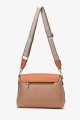 LY2098 Multi-color synthetic shoulder bag with flap