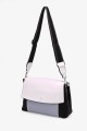 LY2098 Multi-color synthetic shoulder bag with flap