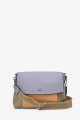 LY2098 Multi-color synthetic shoulder bag with flap : colour:Vert Olive