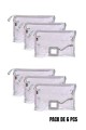KJT107-1 Pochette trousse maquillage transparente