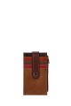 KJ8887C Porte-carte cuir multicolore
