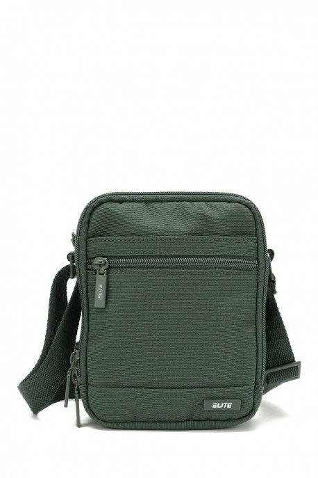 Sacoche / pochette travers RFID Elite E1002NO : couleur:Vert for&ecirc;t