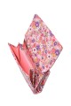 H-02 Sweet & Candy Coated textile wallet with flower pattern