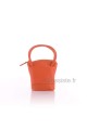 FA210 Leather purse / key holder Fancil : Color:Orange