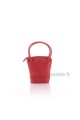 FA210 Leather purse / key holder Fancil : Color:Red