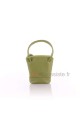 FA210 Leather purse / key holder Fancil : Color:Green