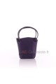 FA210 Leather purse / key holder Fancil : Color:Purple