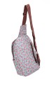 KJ8803 Sac à dos Textile imperméable fleuri