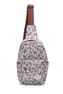 KJ8803 Sac à dos Textile imperméable fleuri