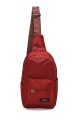 KJ84123 Textile backpack : colour:Red