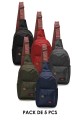 KJ84123 Sac à dos Textile imperméable fleuri