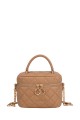 DAVID JONES Box-shaped shoulder bag CM6701 : colour:Camel