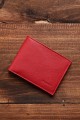 ZEVENTO ZE-2118r Leather wallet with RFID protection