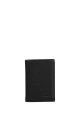 ZEVENTO ZE-2130R Porte-carte en cuir de vachette avec protection RFID : couleur:Noir (Black)