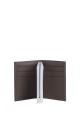 ZEVENTO ZE-2130R Leather card holder with RFID protection