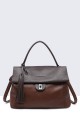 5146-BV Grained synthetic handbag