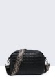Quilted grained synthetic shoulder bag 28526-BV