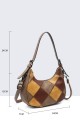 Quilted grained synthetic handbag 28567-BV