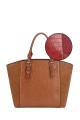 DAVID JONES 6863-4 handbag : colour:Rouge foncé