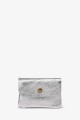 Porte-monnaie Pochette cuir métallisé ZE-8001