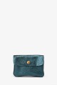 Porte-monnaie Pochette cuir métallisé ZE-8001